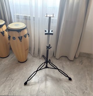 Coppia di congas LP in legno con pelli