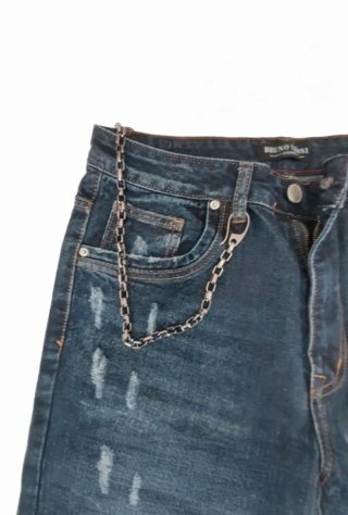Pantaloncini Bruno Leoni Denim Blu