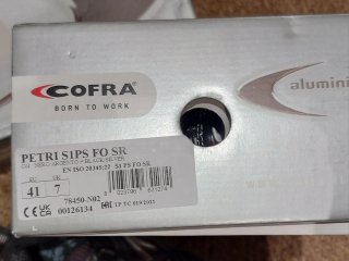 Zapatos de seguridad Cofra Talla 41