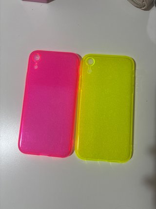 2 Fundas Verano iPhone XR Neón