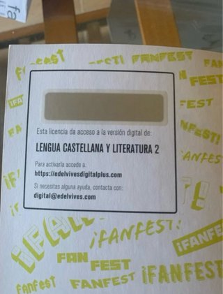 Libro Lengua II Edelvives 2º Bachillerato