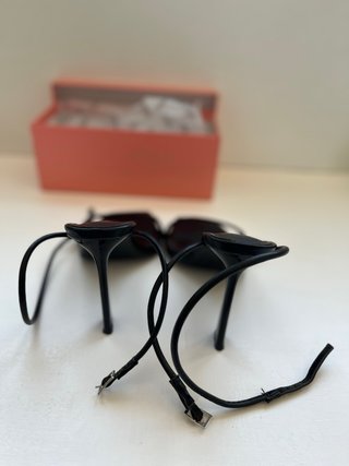 Sandalias SIMMI London Negras Punta Cuadrada