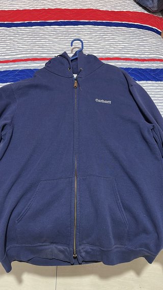 Sudadera Carhartt Zip Hoodie Azul Marino