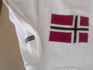 Jersey Napapijri mujer bandera Noruega Talla L