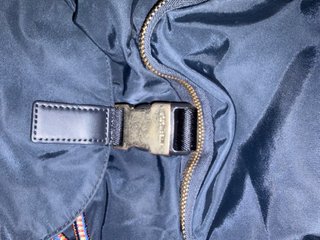 Mochila Bimba y Lola azul y dorada