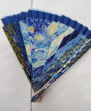 Ventaglio Notte Stellata Van Gogh