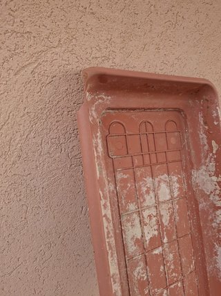 1) 2 Vasi rettangolari con sottovasi
