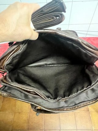 Maletín de piel para portátil