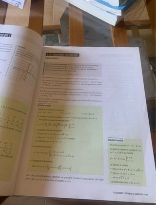 Libro Matemáticas I Edelvives 1º Bachillerato