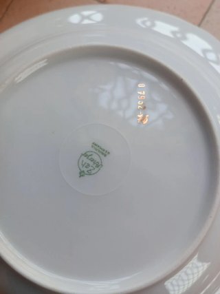 Set 18 piatti porcellana Zhe Scherzer vintage