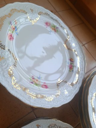 Set 18 piatti porcellana Zhe Scherzer vintage
