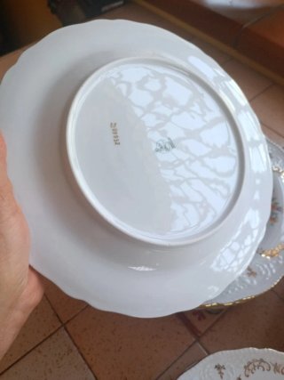 Set 18 piatti porcellana Zhe Scherzer vintage
