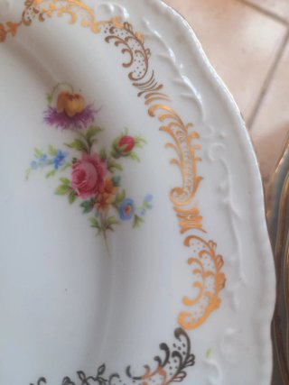Set 18 piatti porcellana Zhe Scherzer vintage