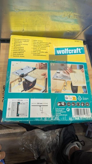 wolfcraft Mesa de sierra de calar
