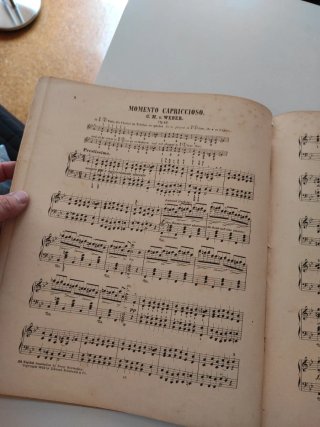 Obras de Weber para piano Op. 79