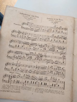 Obras de Weber para piano Op. 79