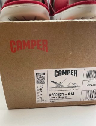Sandalias Camper Rojas