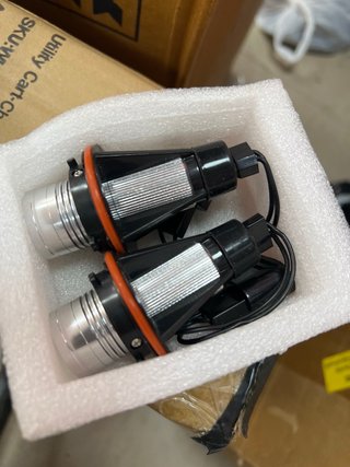 Luz LED Angel Eyes Coche Qiilu (2 uds)