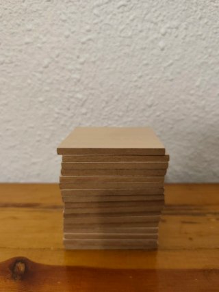 Juego construcción madera natural Montessori