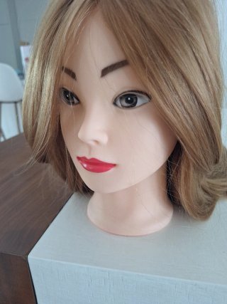 Cabeza Maniquí Prácticas Peluquería