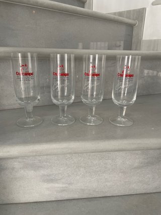 4 Copas Cruzcampo Cristal