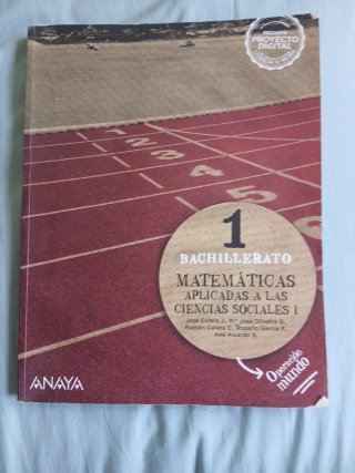 Matemáticas aplicadas a las Ciencias Sociales I...