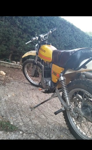 Ossa Super Pioneer 250cc 1974 Enduro