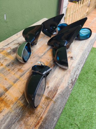 Espejos tuning cromados