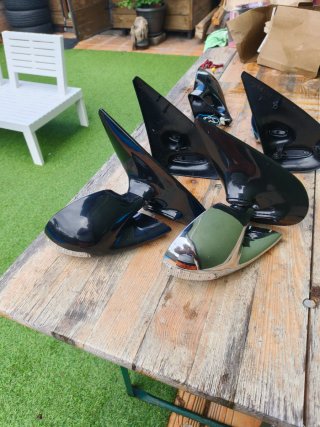 Espejos tuning cromados