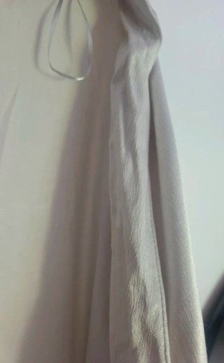 Blusa Zara champagne plateado