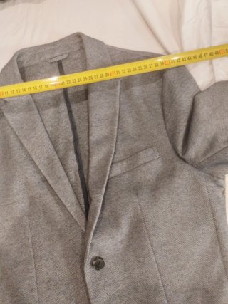 Chaqueta Zara Gris, jaspeado Hombre