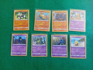 Lote 3. 53 Cartas Pokémon. Sol y Luna. Español.