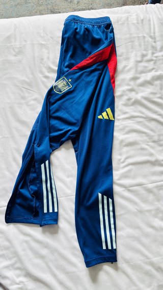 Pantalón Adidas Selección Española Azul/Rojo