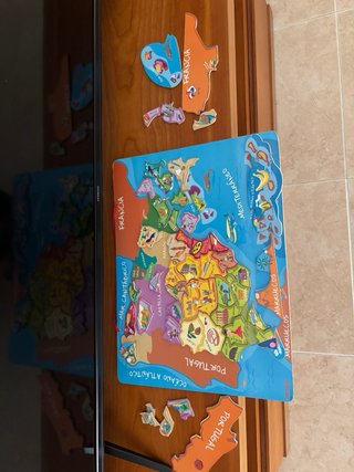 Puzzle Mapa España Eurekakids