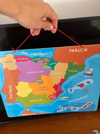 Puzzle Mapa España Eurekakids
