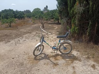 Bicicleta clásica - funciona, pintura mal