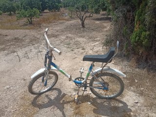 Bicicleta clásica - funciona, pintura mal