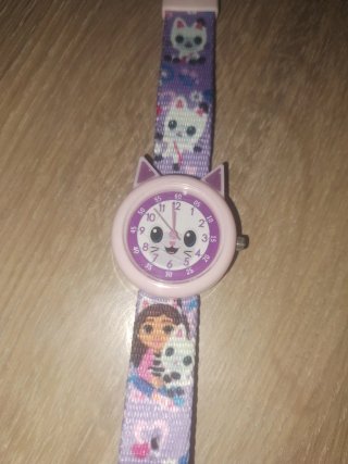 Reloj Gaby Casa de Muñecas púrpura