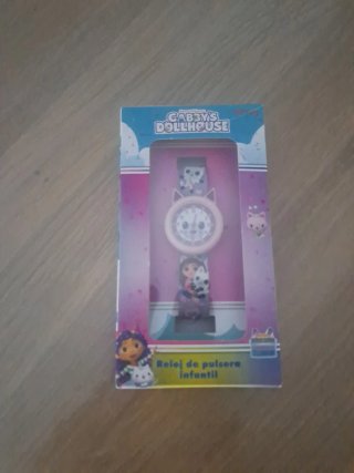 Reloj Gaby Casa de Muñecas púrpura