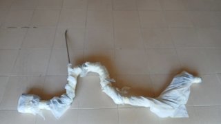 Tramo intermedio y final con colas artesanales