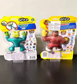 Coppia Heroes of Goo Jit Zu - Sandy & Spongy