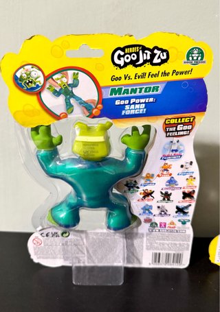 Coppia Heroes of Goo Jit Zu - Sandy & Spongy