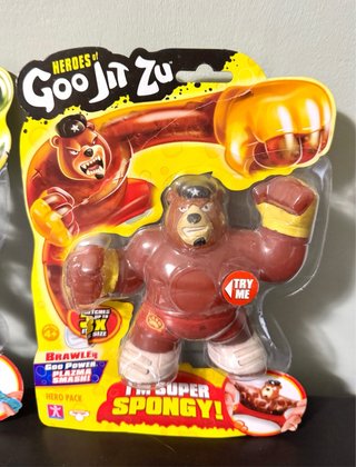 Coppia Heroes of Goo Jit Zu - Sandy & Spongy