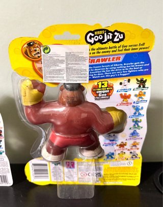 Coppia Heroes of Goo Jit Zu - Sandy & Spongy