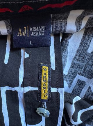 Camicia Armani Jeans AJ L Nero