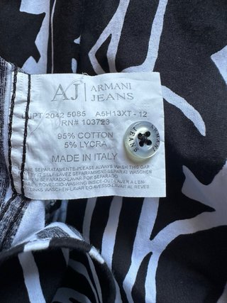 Camicia Armani Jeans AJ L Nero