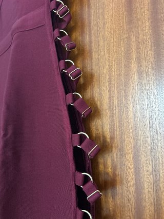 Vestido Midi Bandage Aberturas Laterales