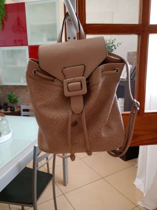 Zaino donna beige