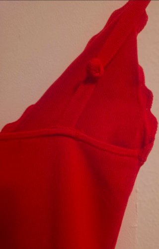Vestido Bershka Rojo Talla S
