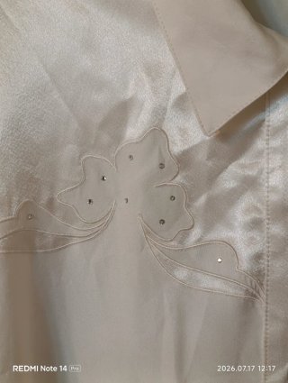 Blusa vintage Karylo's  con pedrería T52 R853